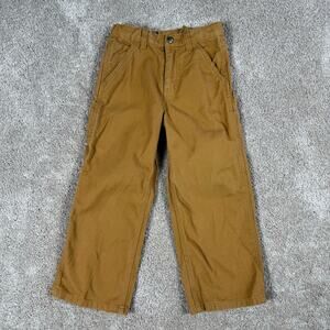 Carhartt Duck Canvas Carpenter Pants Kids Boys Size 5